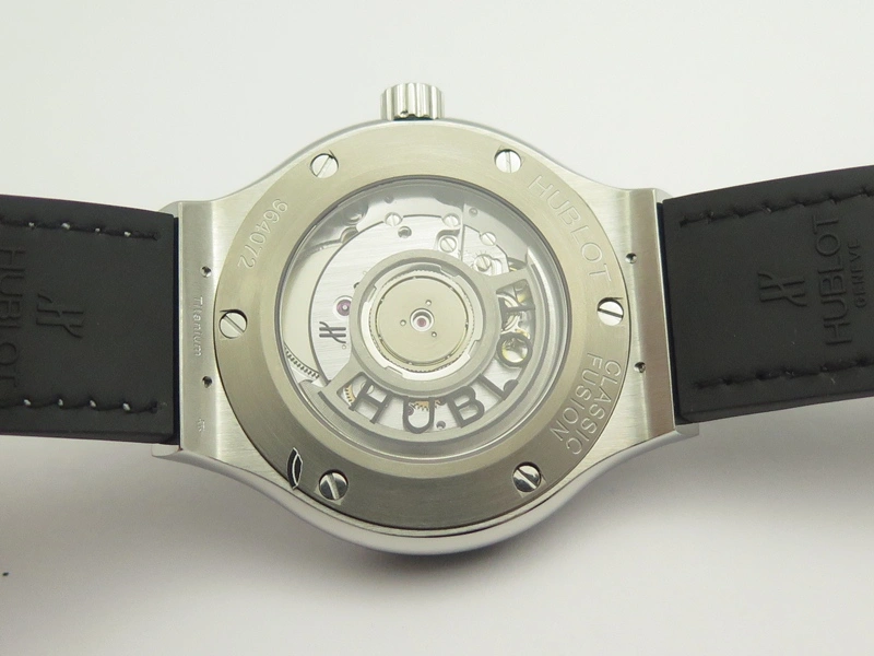 Classic Fusion 38mm Titanium JJF 1:1 Best Edition Green Dial On Gummy Strap A2892