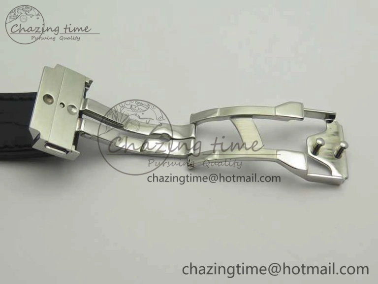Classic Fusion 38mm Titanium JJF 1:1 Best Edition White Dial On Gummy Strap A2892