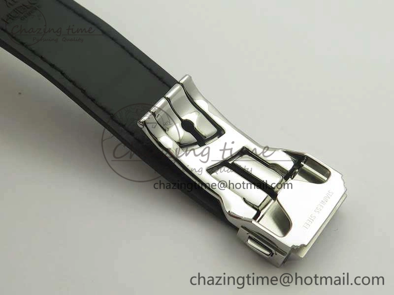 Classic Fusion 38mm Titanium JJF 1:1 Best Edition White Dial On Gummy Strap A2892