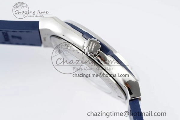 Classic Fusion 42mm APSF 1:1 Best Edition Blue Dial on Blue Gummy Strap A1110