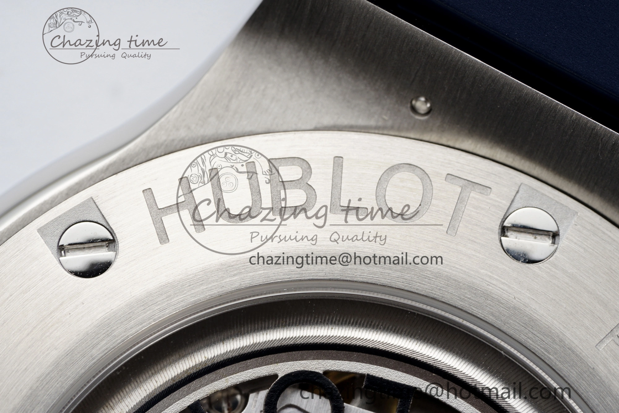 Classic Fusion 42mm APSF 1:1 Best Edition Blue Dial on Blue Gummy Strap A1110