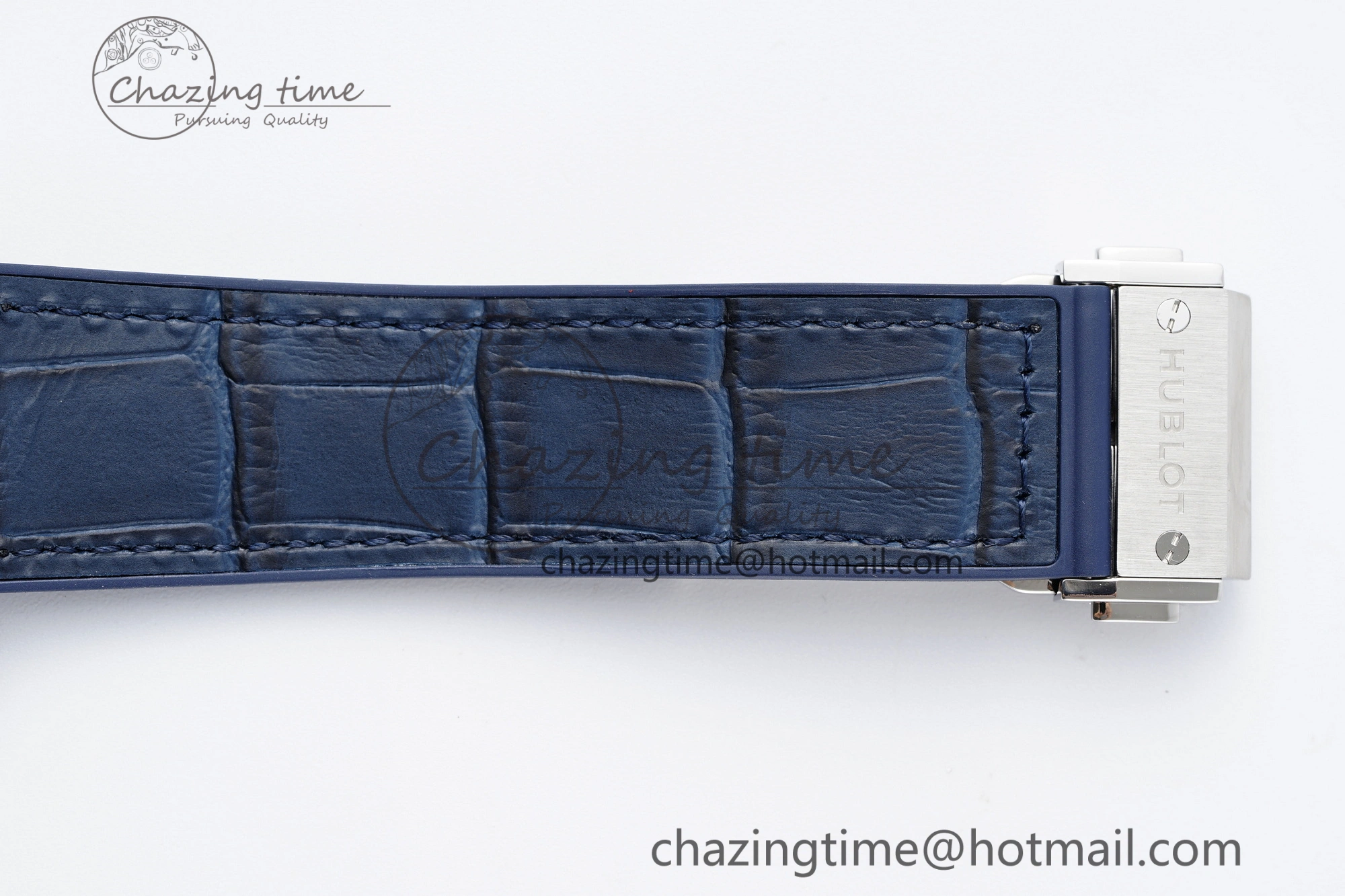 Classic Fusion 42mm APSF 1:1 Best Edition Blue Dial on Blue Gummy Strap A1110