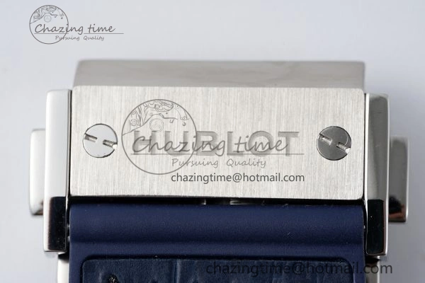 Classic Fusion 42mm APSF 1:1 Best Edition Blue Dial on Blue Gummy Strap A1110