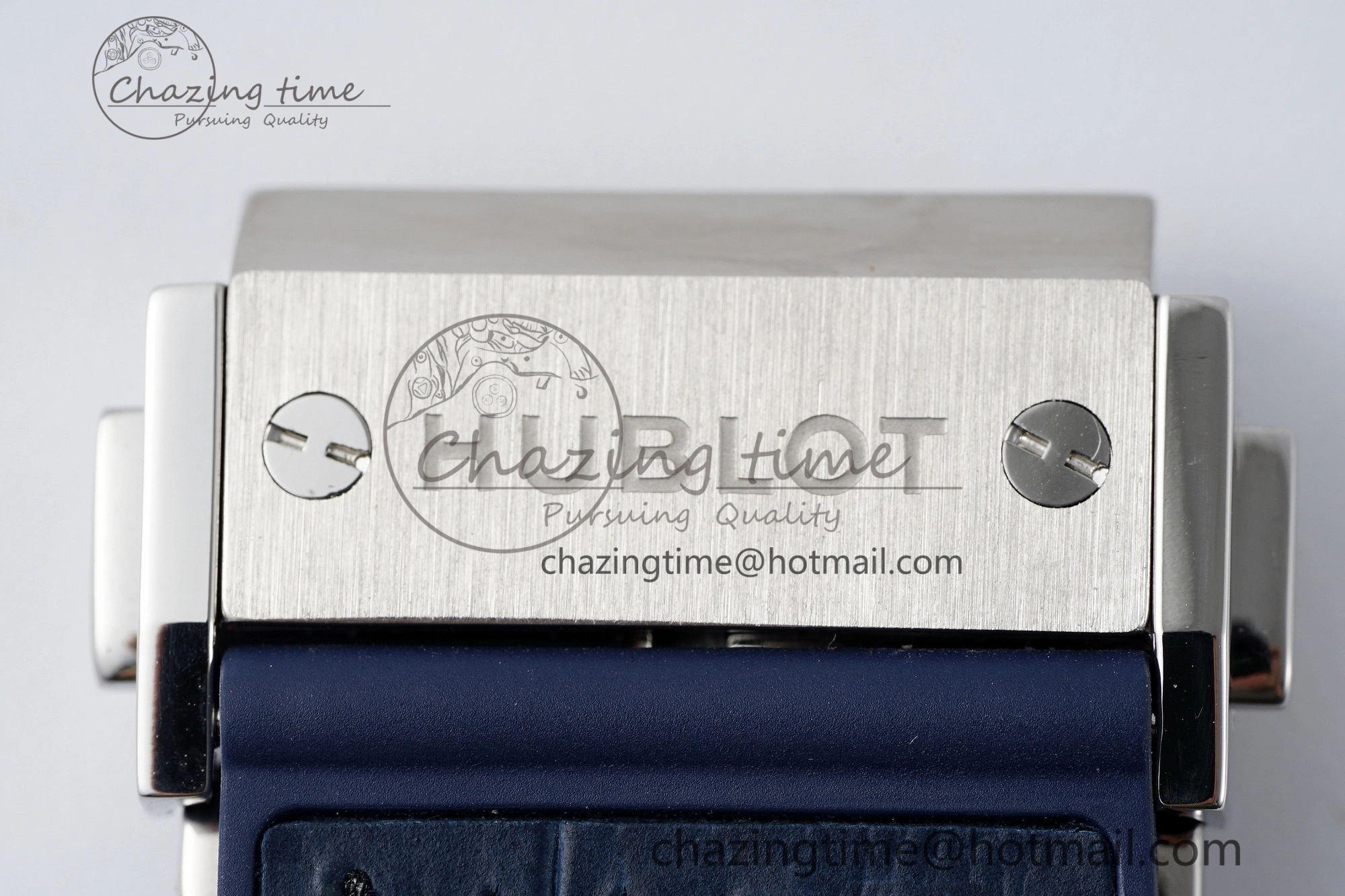 Classic Fusion 42mm APSF 1:1 Best Edition Blue Dial on Blue Gummy Strap A1110
