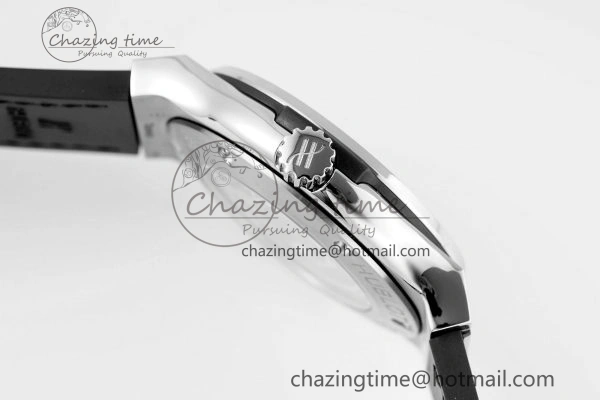 Classic Fusion 42mm APSF 1:1 Best Edition Gray Dial on Black Gummy Strap A1110