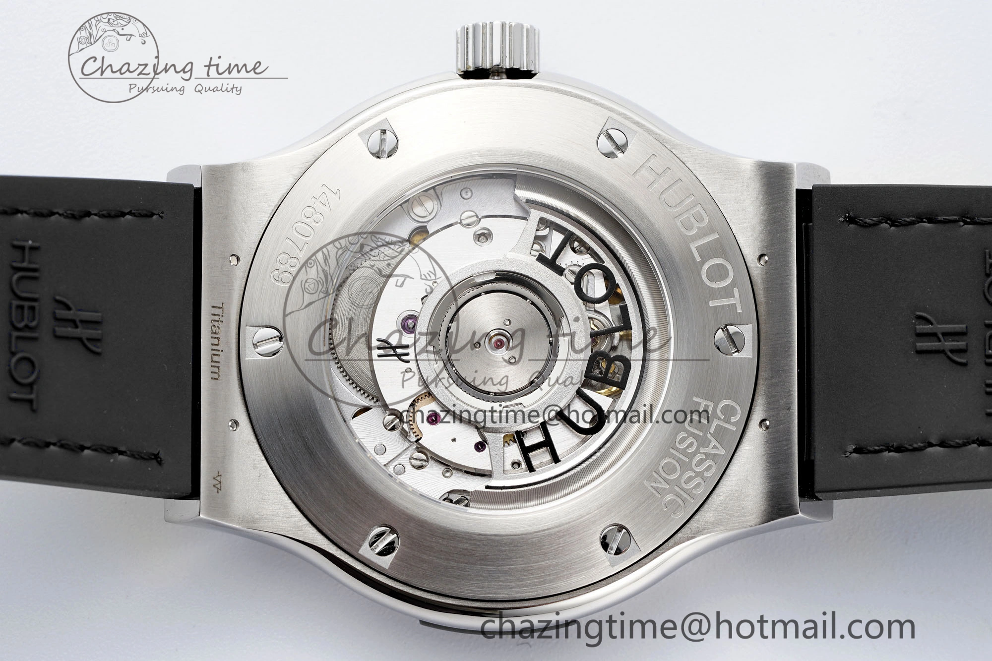 Classic Fusion 42mm APSF 1:1 Best Edition Gray Dial on Black Gummy Strap A1110