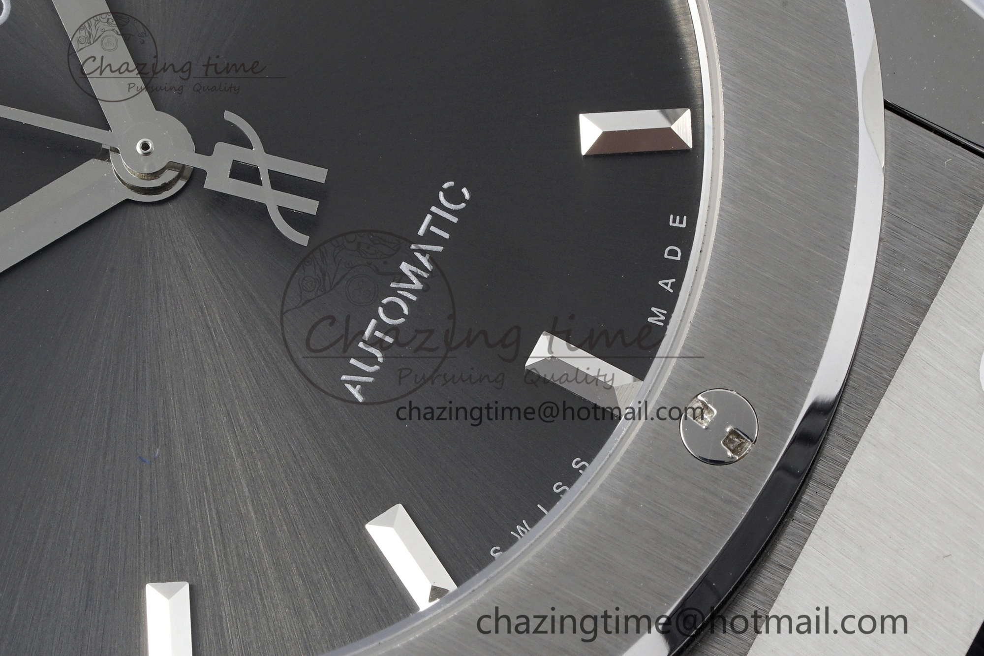 Classic Fusion 42mm APSF 1:1 Best Edition Gray Dial on Black Gummy Strap A1110
