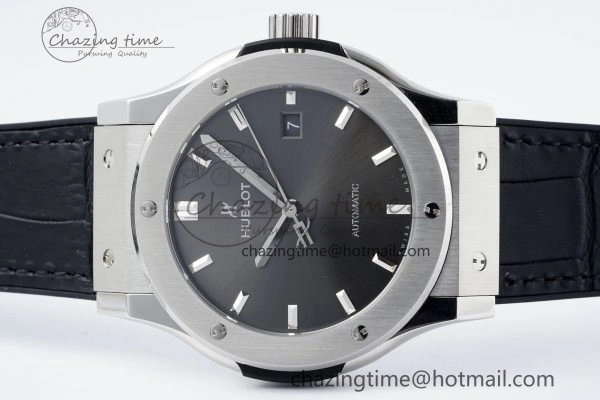 Classic Fusion 42mm APSF 1:1 Best Edition Gray Dial on Black Gummy Strap A1110
