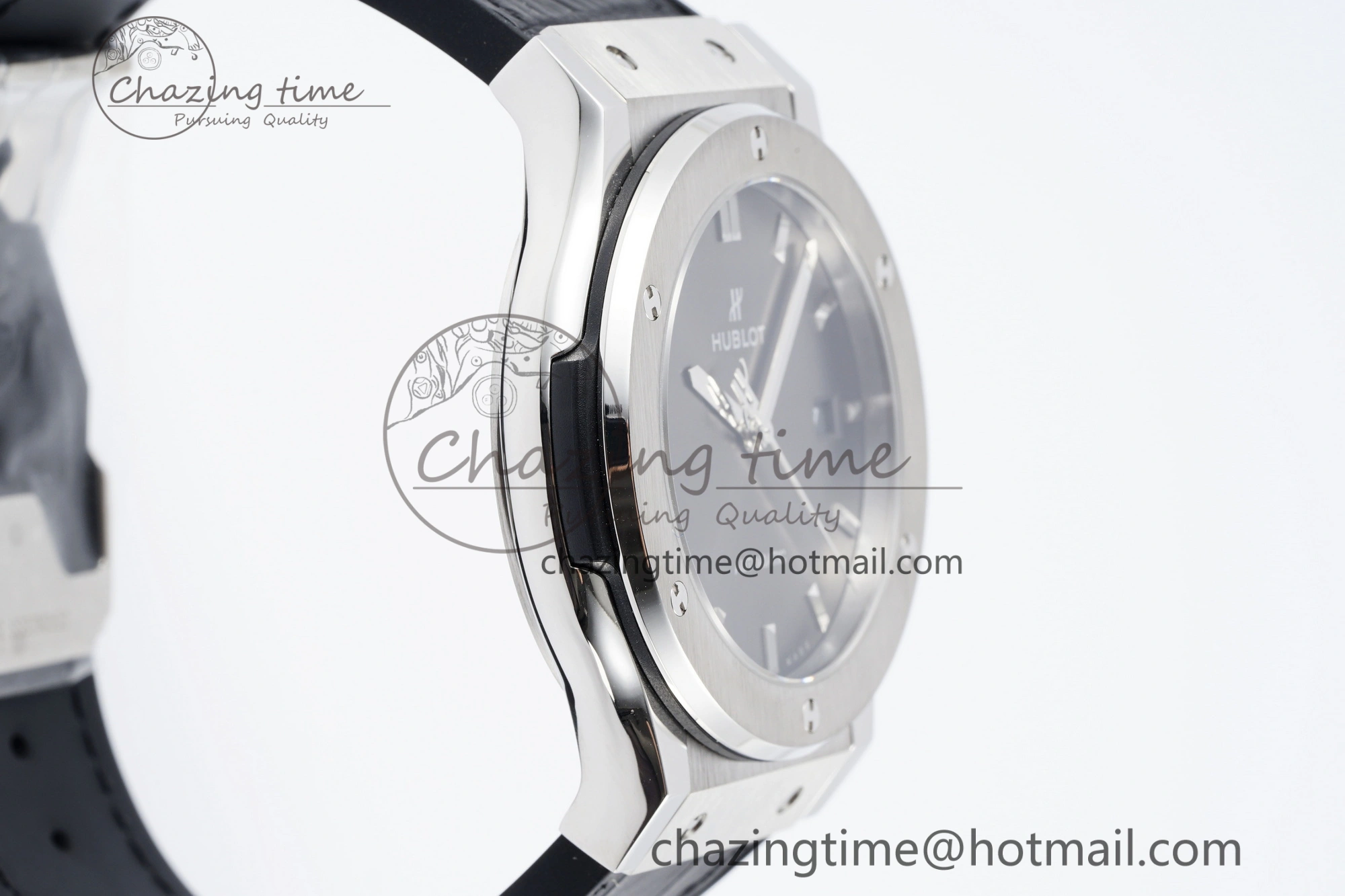 Classic Fusion 42mm APSF 1:1 Best Edition Gray Dial on Black Gummy Strap A1110