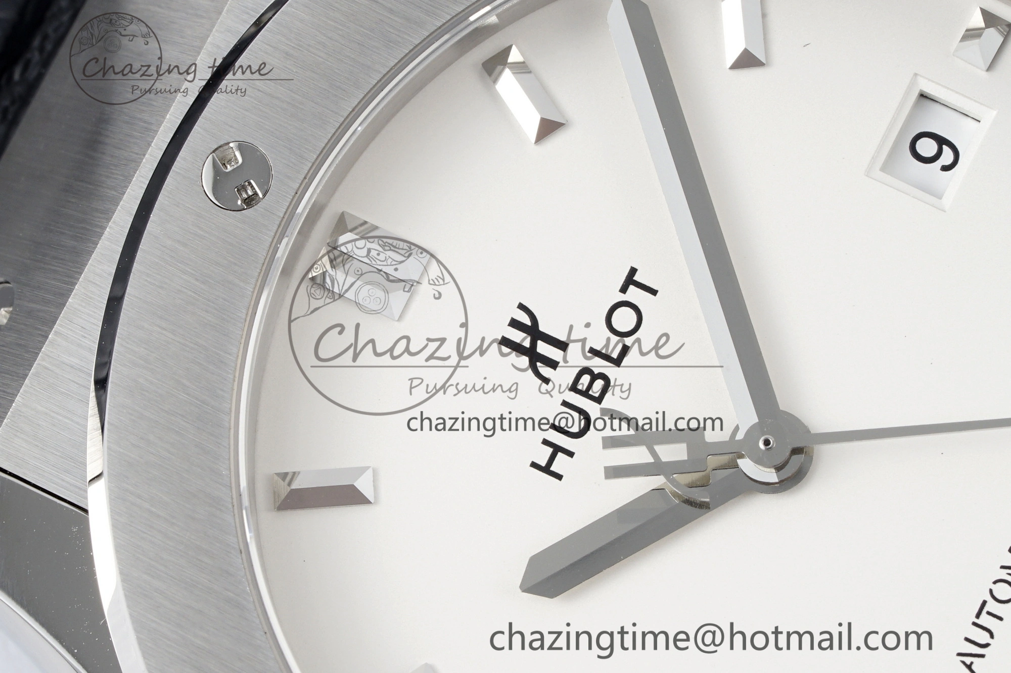 Classic Fusion 42mm APSF 1:1 Best Edition White Dial on Black Gummy Strap A1110