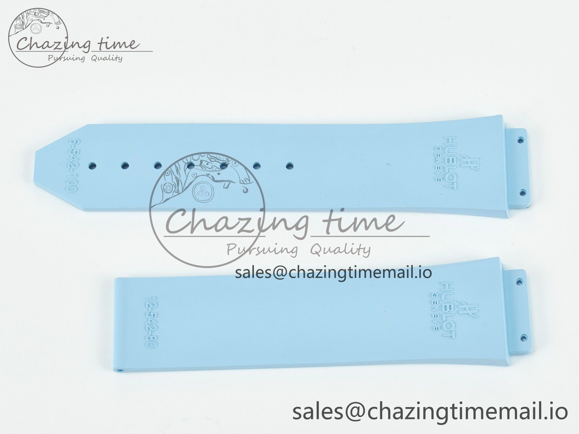 Classic Fusion 42mm Best Edition Blue Rubber Strap (Fits the Gen size)