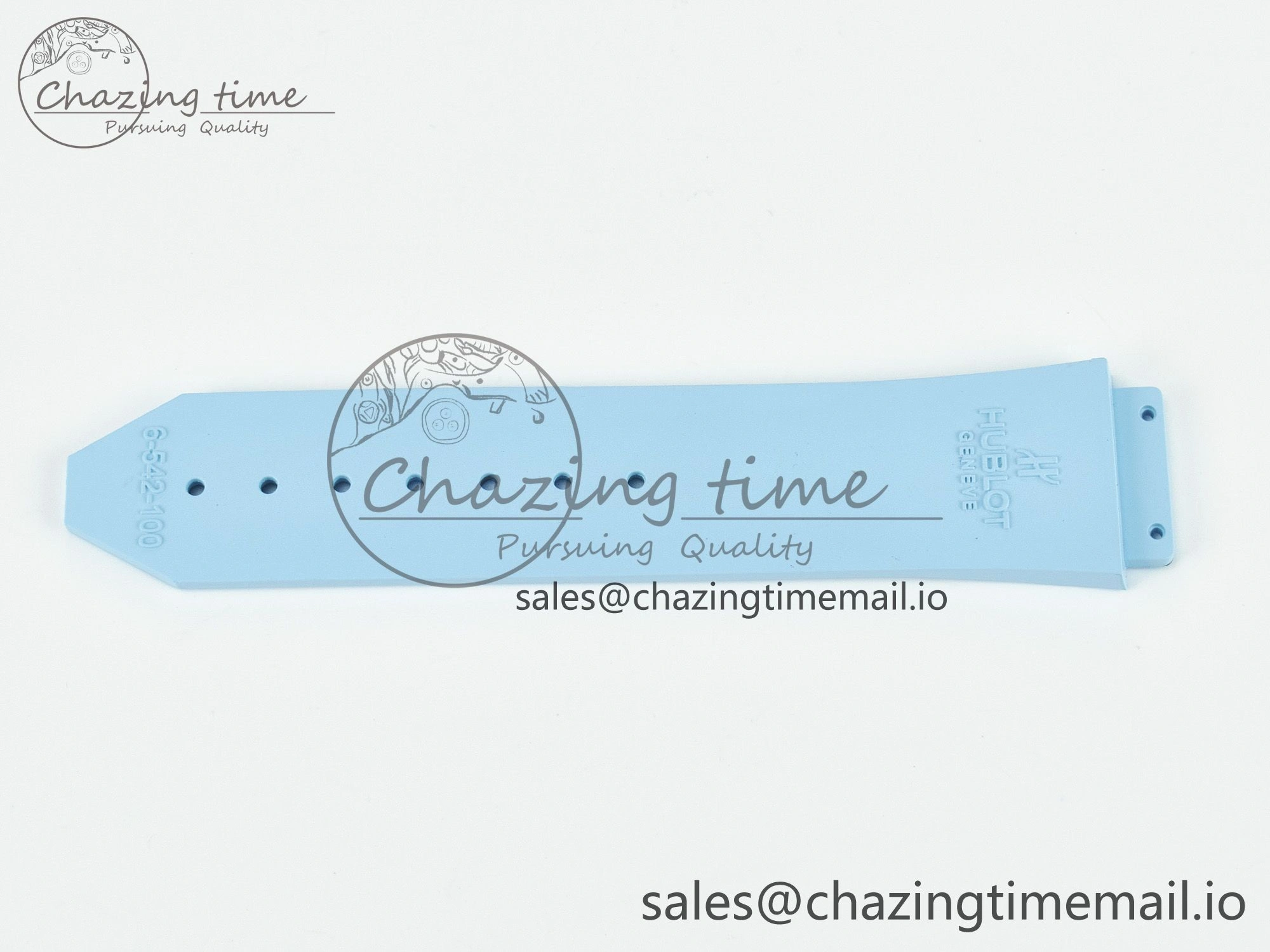 Classic Fusion 42mm Best Edition Blue Rubber Strap (Fits the Gen size)