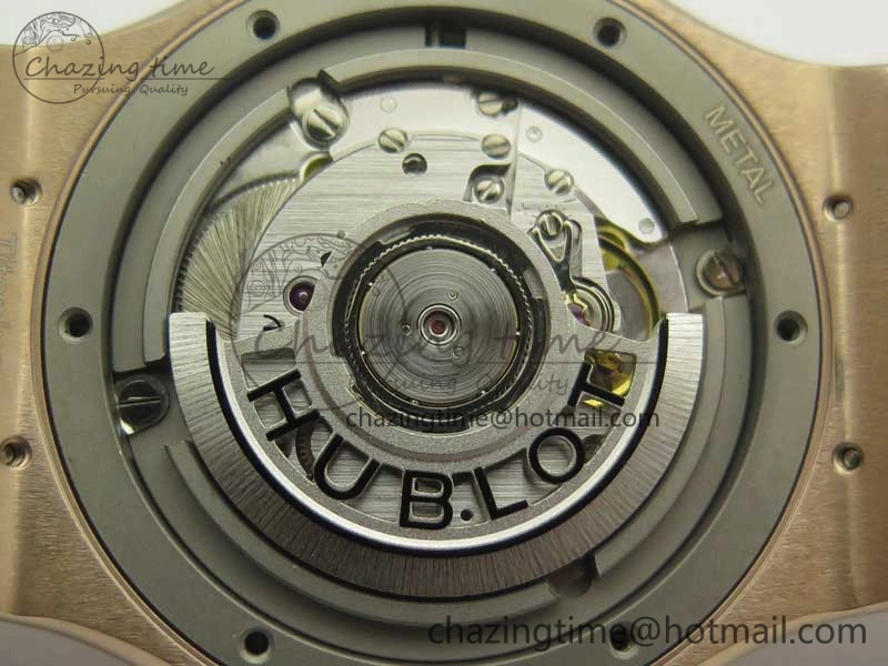 Classic Fusion 42mm Crystal RG Case F16 Factory 1:1 Best Edition Gray Dial On Gummy Strap A2892