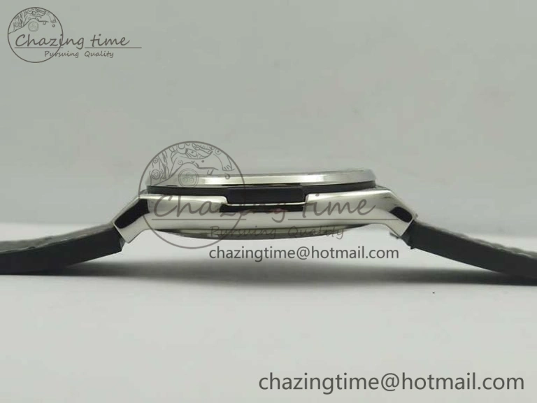 Classic Fusion 42mm Crystal TI Case F16 Factory 1:1 Best Edition Gray Dial On Gummy Strap A2892