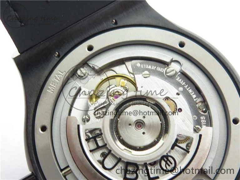 Classic Fusion 42mm DLC B50 Blue Dial On Blue Gummy Strap A2892