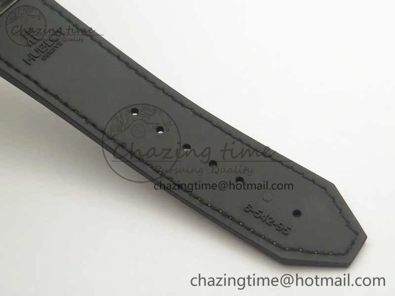 Classic Fusion 42mm PVD JJF 1:1 Best Edition Gray Dial on Black Gummy Strap A2892