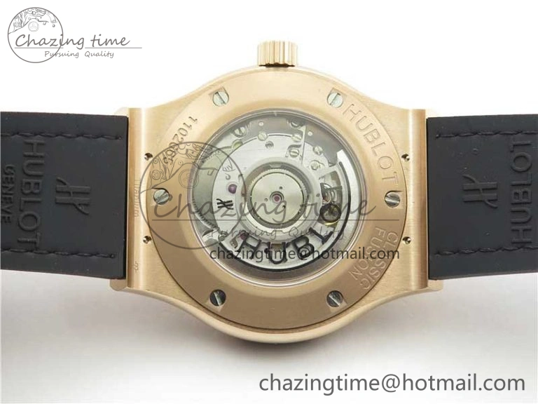 Classic Fusion 42mm RG B50 Gray Dial On Gray Gummy Strap A2892