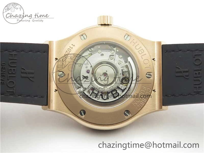Classic Fusion 42mm RG B50 Gray Dial On Gray Gummy Strap A2892
