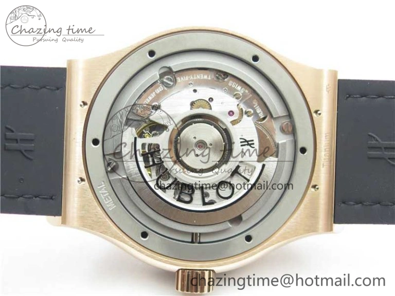 Classic Fusion 42mm RG B50 Gray Dial On Gray Gummy Strap A2892