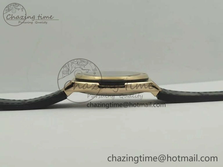 Classic Fusion 42mm RG F16 Factory 1:1 Best Edition Black Dial On Gummy Strap A2892