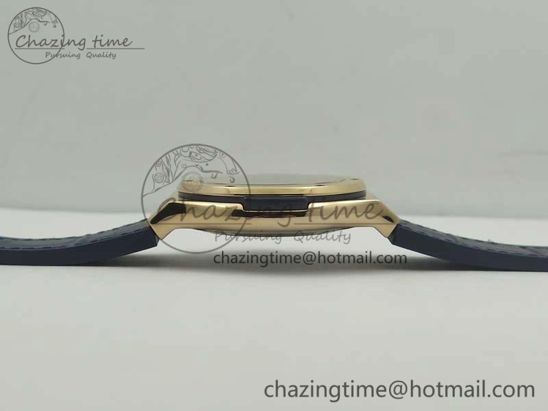 Classic Fusion 42mm RG F16 Factory 1:1 Best Edition Blue Dial On Gummy Strap A2892