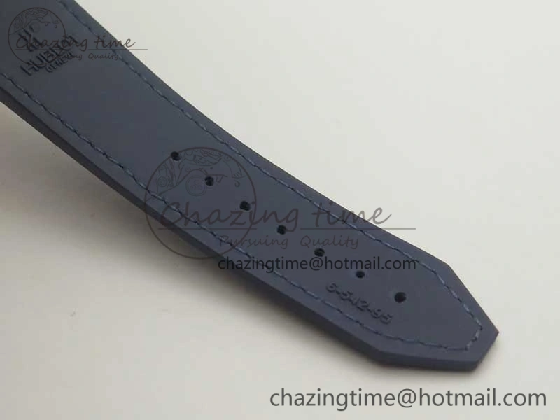 Classic Fusion 42mm RG F16 Factory 1:1 Best Edition Blue Dial On Gummy Strap A2892