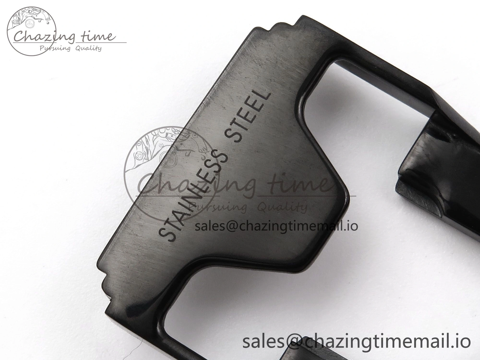 Classic Fusion 42mm RG JJF 1:1 Best Edition Gray Dial on Black Gummy Leather Strap