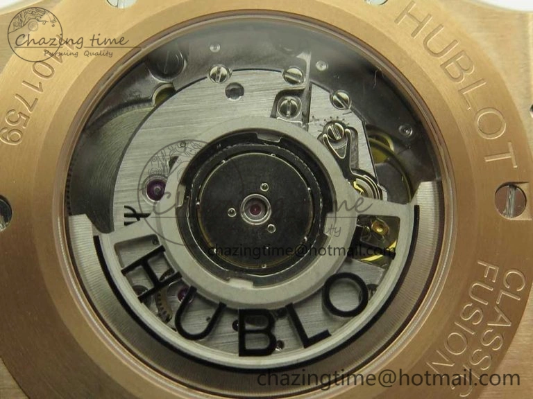 Classic Fusion 42mm RG JJF 1:1 Best Edition Green Dial on Green Gummy Strap A2892