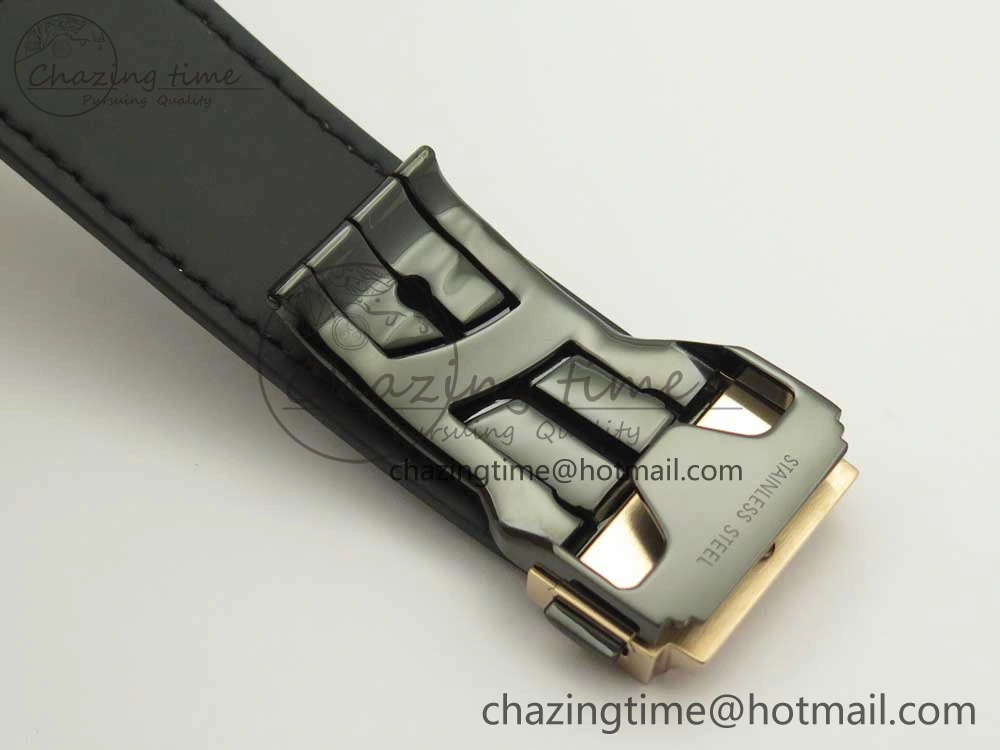 Classic Fusion 42mm RG JJF 1:1 Best Edition Green Dial on Green Gummy Strap A2892