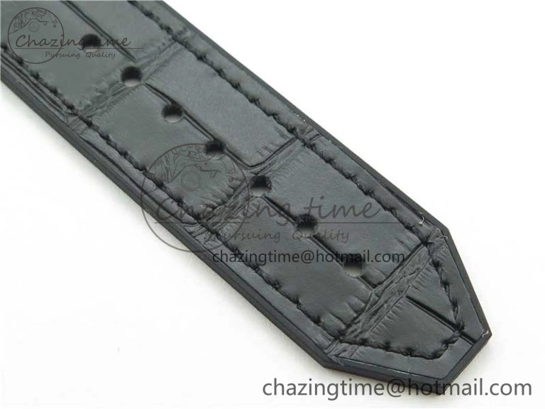 Classic Fusion 42mm SS B50 Black Dial On Black Gummy Strap A2892