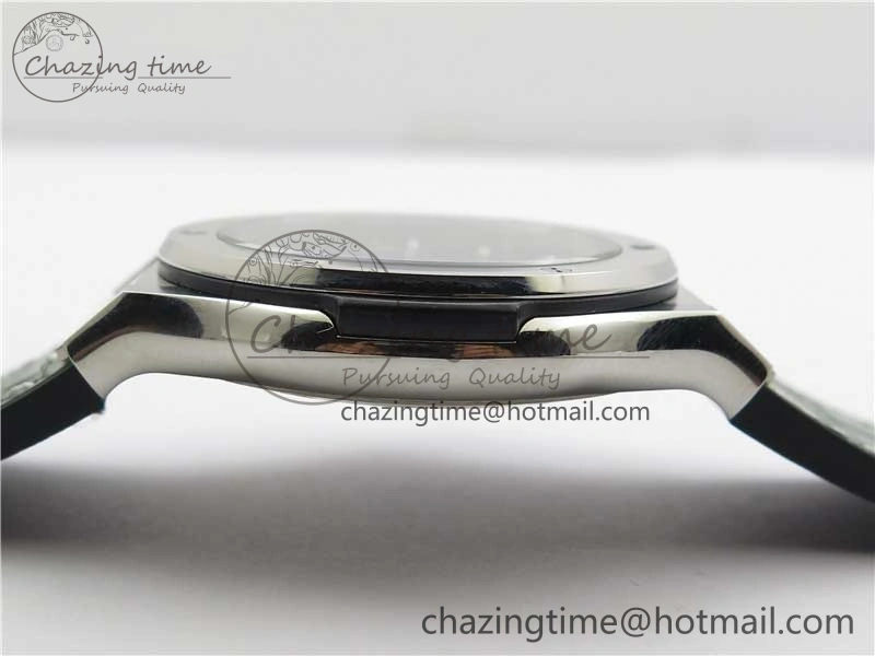 Classic Fusion 42mm SS B50 Green Dial On Green Gummy Strap A2892