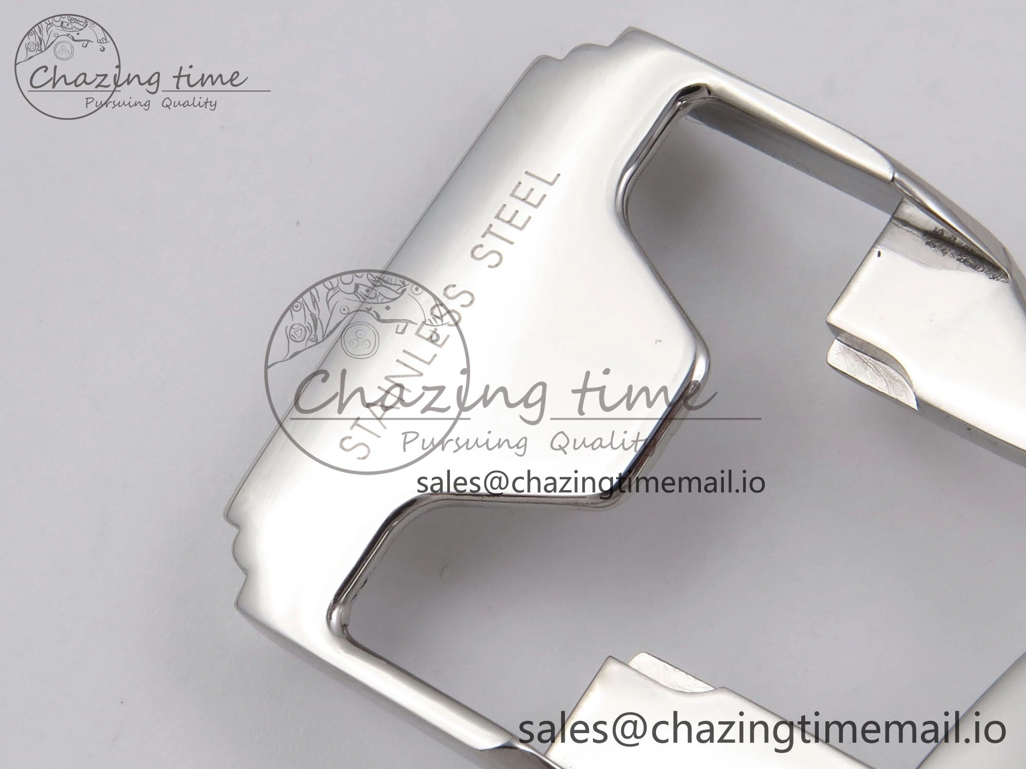 Classic Fusion 42mm SS JJF 1:1 Best Edition Gray Dial on Black Gummy Leather Strap