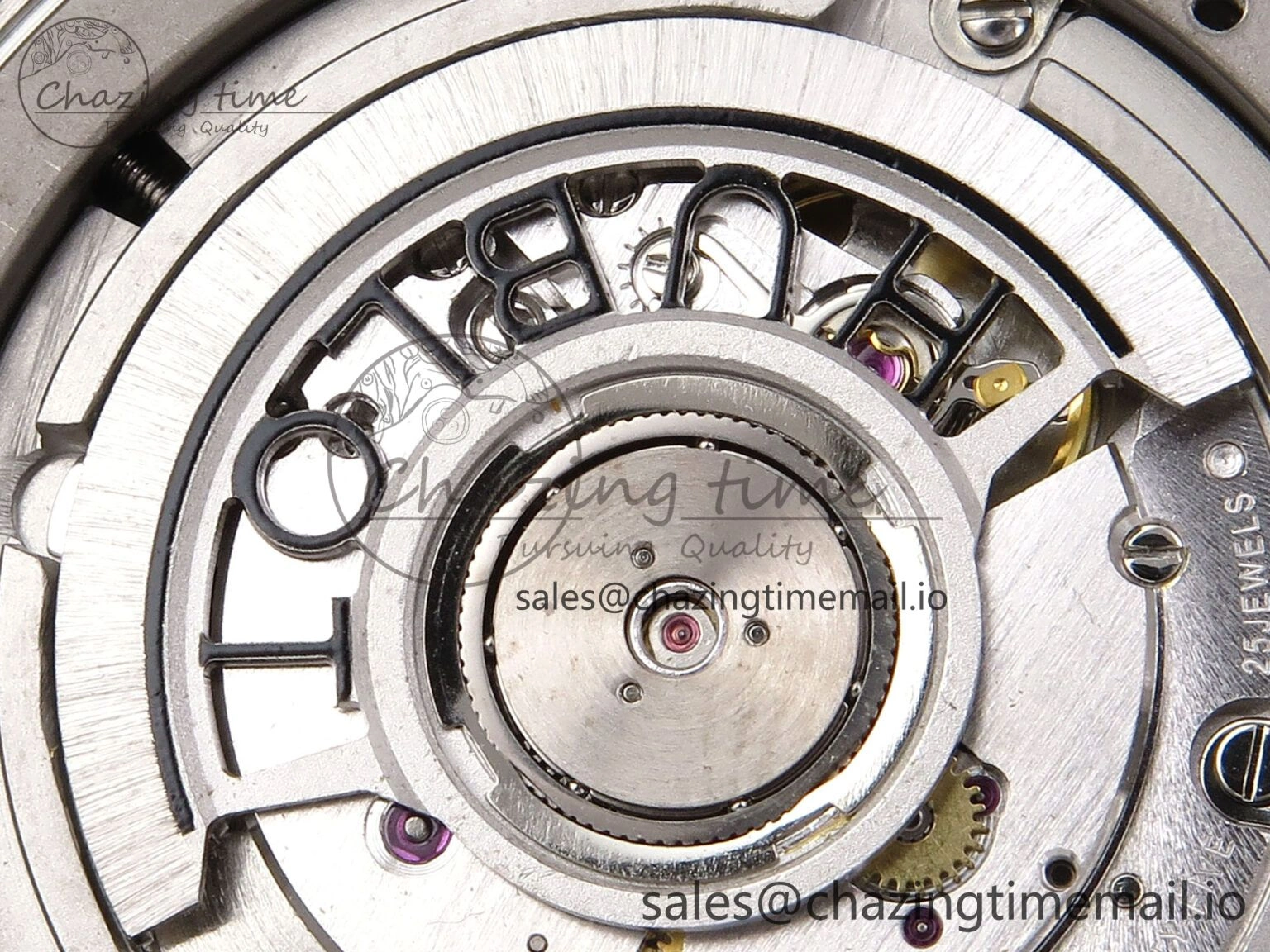 Classic Fusion 42mm SS JJF 1:1 Best Edition Gray Dial on Black Gummy Leather Strap