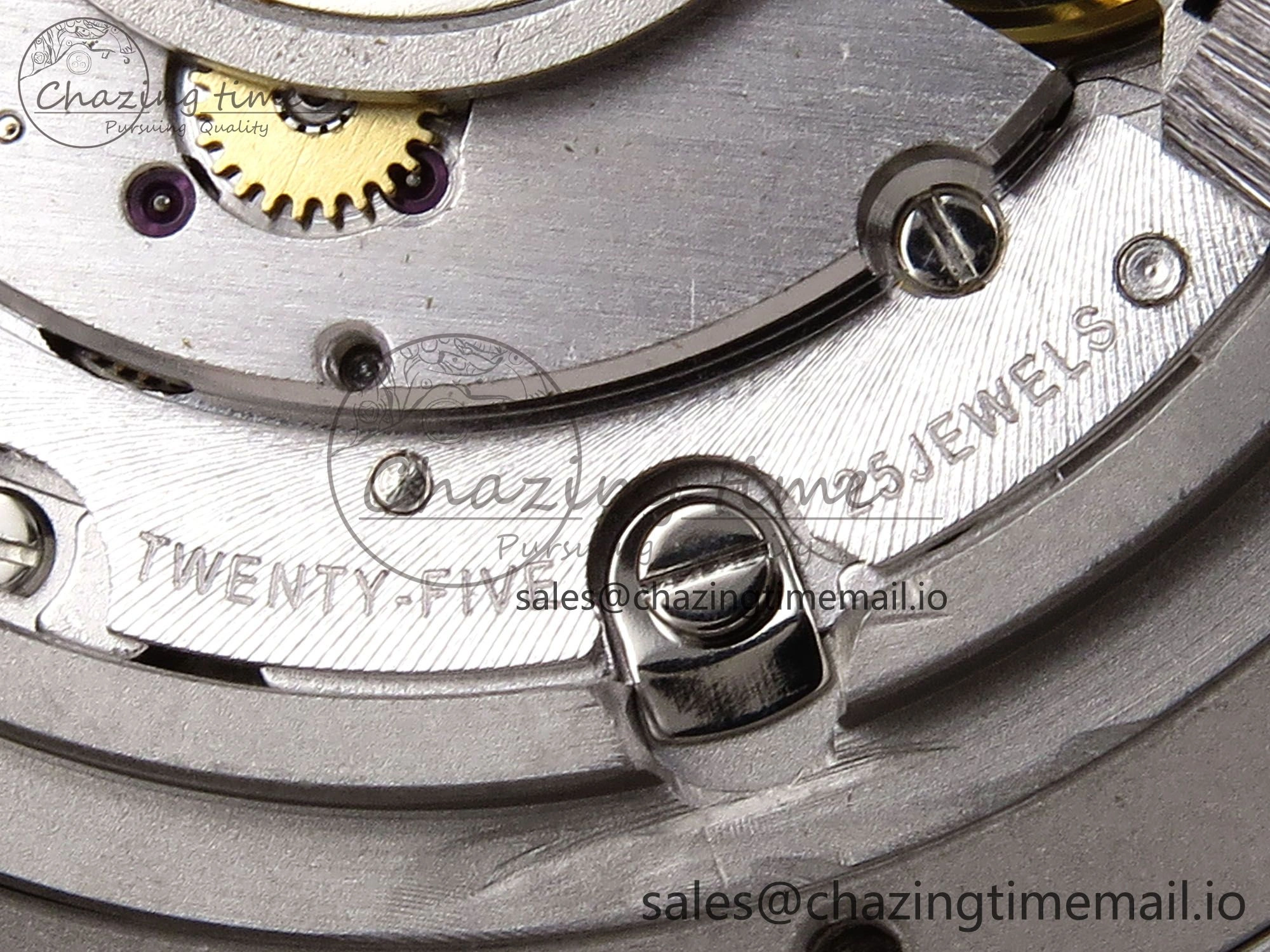 Classic Fusion 42mm SS JJF 1:1 Best Edition Gray Dial on Black Gummy Leather Strap
