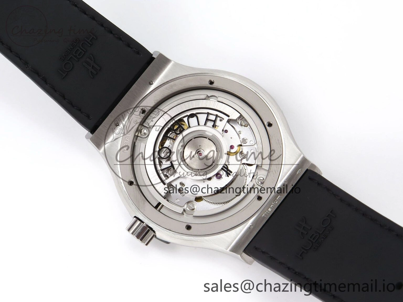 Classic Fusion 42mm SS JJF 1:1 Best Edition Green Dial on Green Gummy Leather Strap