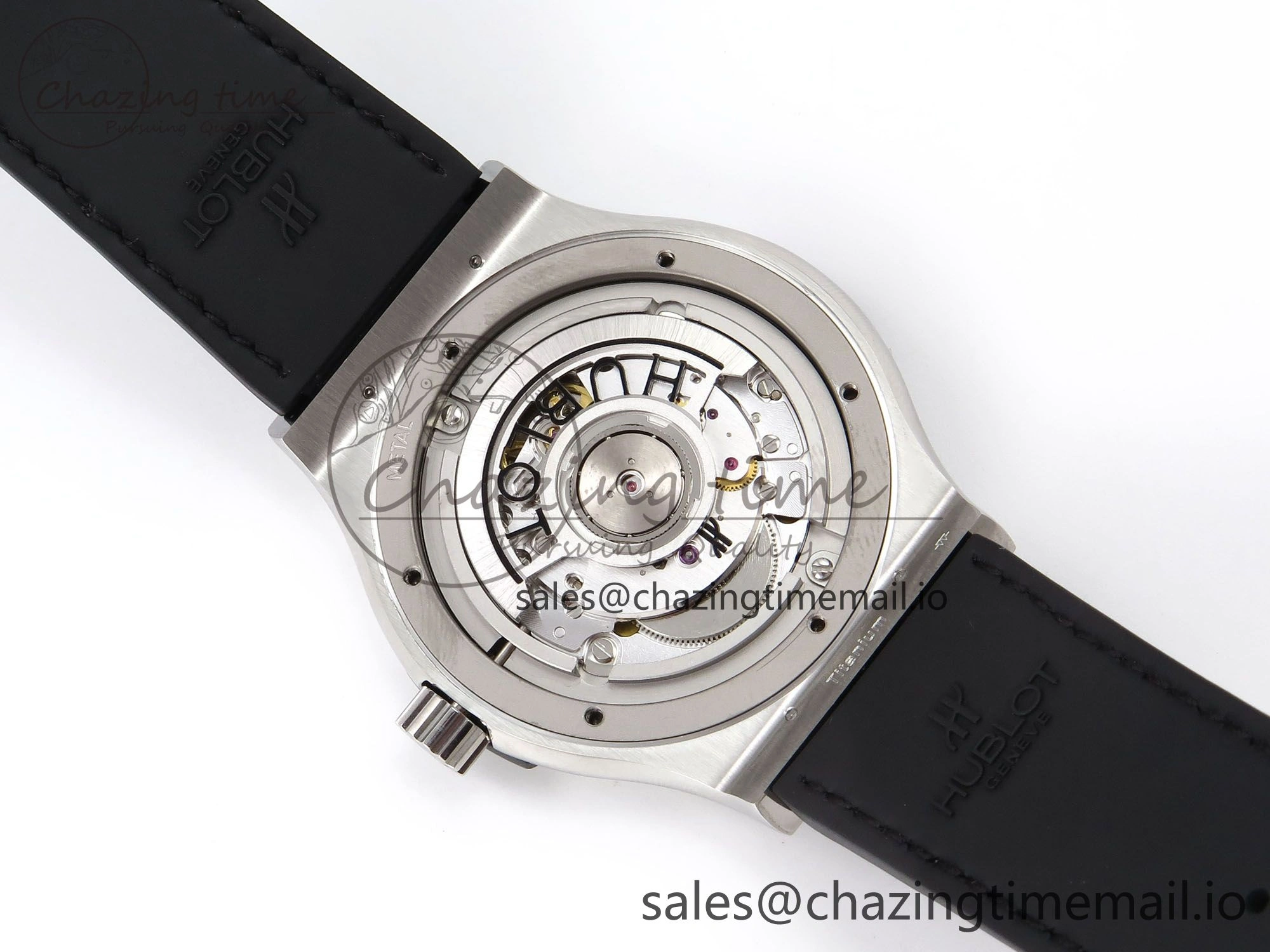 Classic Fusion 42mm SS JJF 1:1 Best Edition Green Dial on Green Gummy Leather Strap