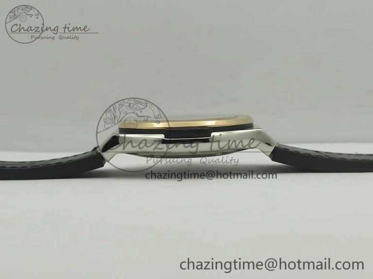 Classic Fusion 42mm Ti RG F16 Factory 1:1 Best Edition Black Dial On Gummy Strap A2892