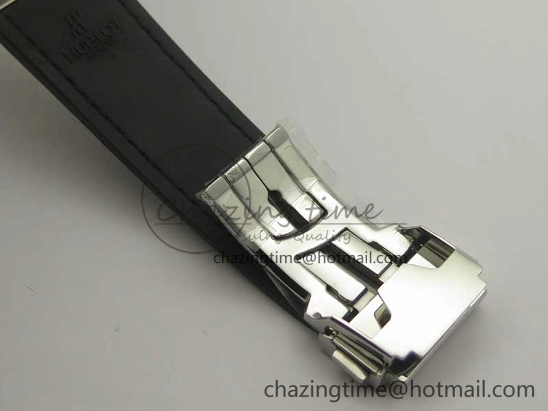 Classic Fusion 42mm Ti RG F16 Factory 1:1 Best Edition Black Dial On Gummy Strap A2892