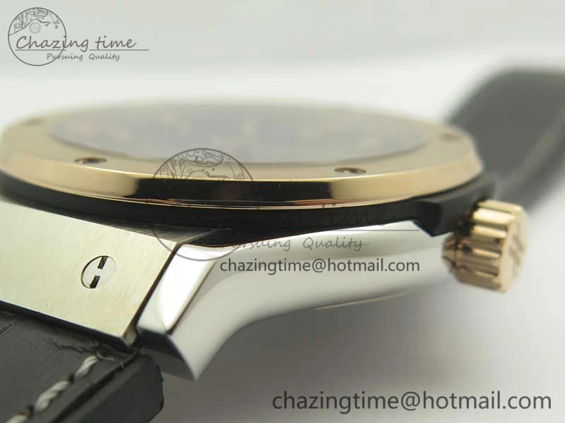 Classic Fusion 42mm Ti RG F16 Factory 1:1 Best Edition Gray Dial On Gummy Strap A2892