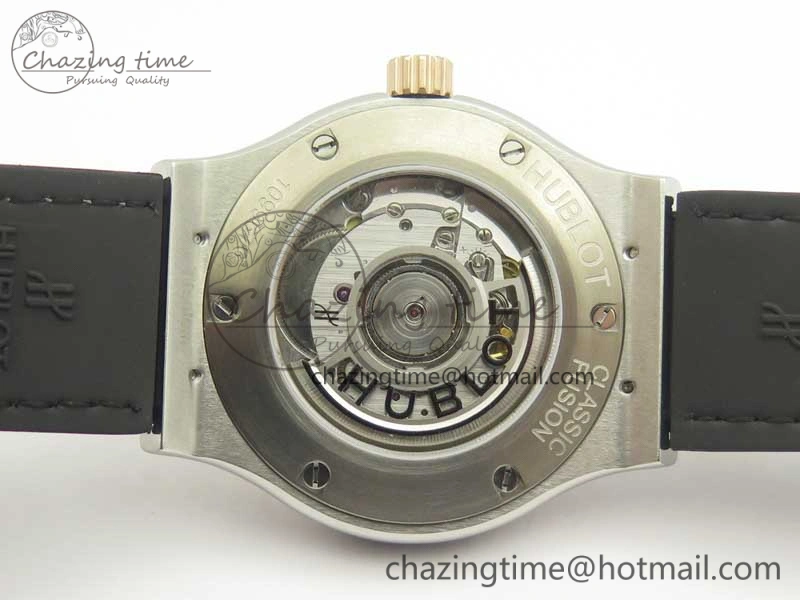 Classic Fusion 42mm Ti RG F16 Factory 1:1 Best Edition Gray Dial On Gummy Strap A2892