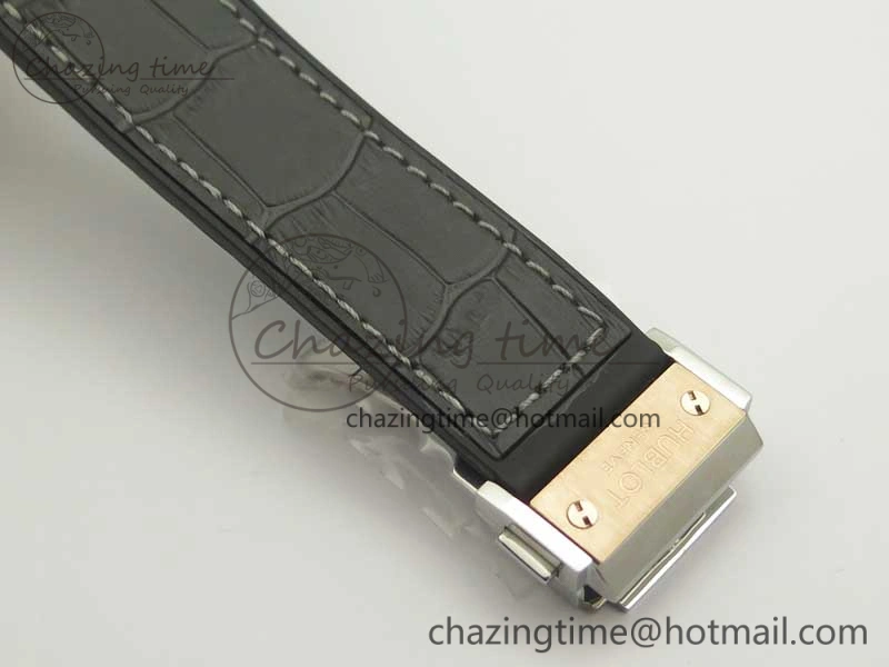 Classic Fusion 42mm Ti RG F16 Factory 1:1 Best Edition Gray Dial On Gummy Strap A2892