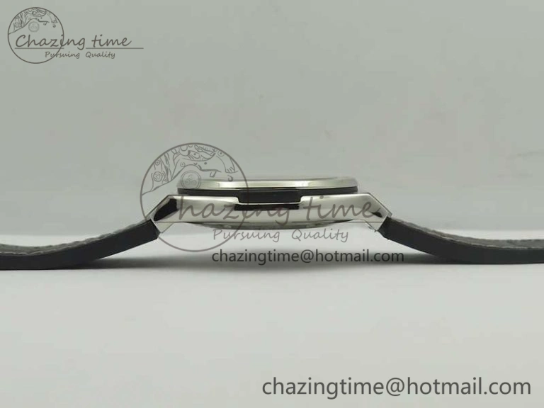 Classic Fusion 42mm Titanium F16 Factory 1:1 Best Edition Gray Dial On Gummy Strap A2892
