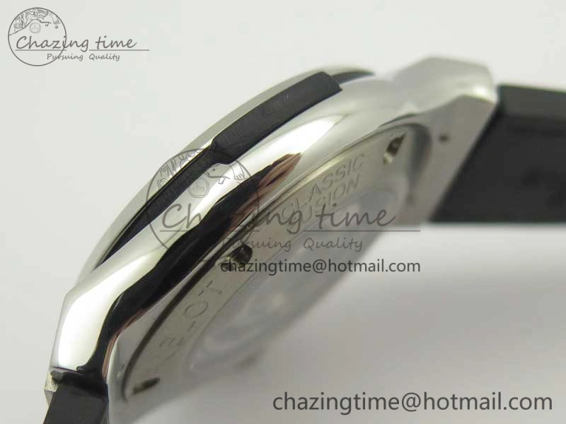 Classic Fusion 42mm Titanium F16 Factory 1:1 Best Edition Gray Dial On Gummy Strap A2892