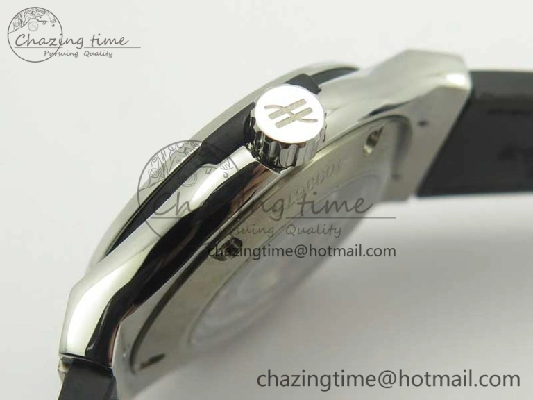 Classic Fusion 42mm Titanium F16 Factory 1:1 Best Edition Gray Dial On Gummy Strap A2892