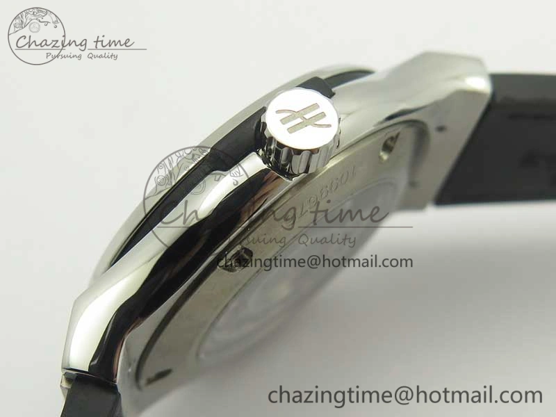 Classic Fusion 42mm Titanium F16 Factory 1:1 Best Edition Gray Dial On Gummy Strap A2892