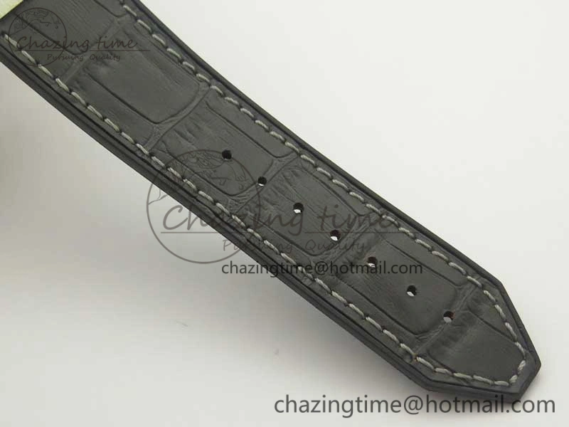 Classic Fusion 42mm Titanium F16 Factory 1:1 Best Edition Gray Dial On Gummy Strap A2892