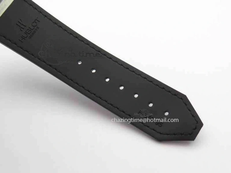 Classic Fusion 42mm Titanium JJF 1:1 Best Edition Black Dial On Gummy Strap A2892 V2