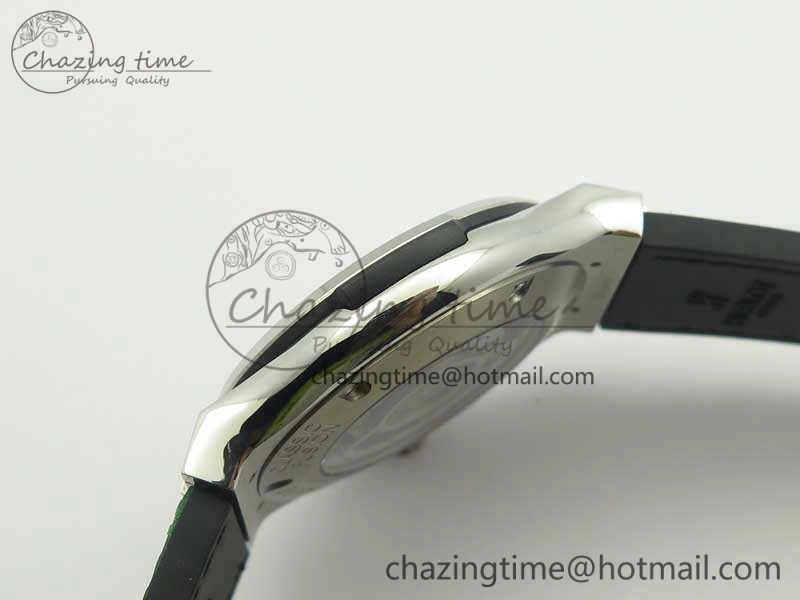 Classic Fusion 42mm Titanium JJF 1:1 Best Edition Green Dial On Gummy Strap A2892 V2