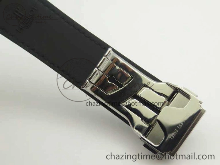 Classic Fusion 42mm Titanium JJF 1:1 Best Edition Green Dial On Gummy Strap A2892 V2