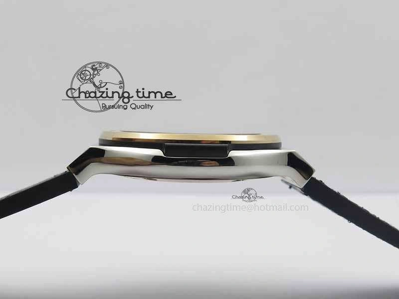 Classic Fusion 42mm Titanium JJF 1:1 Best Edition RG Bezel Gray Dial On Gummy Strap A2892